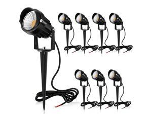 MEIKEE 7W LED Landscape Lights 12V/24V Outdoor Spotlight Led Pathway Lights Landscape Light Warm White IP66 Waterproof for Driveway, Yard, Lawn, Flood, Swimming Pool,Outdoor Garden Lights (8 Pack) MEIKEE 7W LED Landscape Lights 12V/24V Outdoor Spotlight Led Pathway Lights Landscape Light Warm White IP66 Waterproof for Driveway, Yard, Lawn, Flood, Swimming Pool,Outdoor Garden Lights (8 Pack)