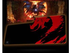 SHARKOON Red Dragon Large and Thickening Gaming Mouse Pad --Brim Lock Design(900X400X3mm) SHARKOON Red Dragon Large and Thickening Gaming Mouse Pad --Brim Lock Design(900X400X3mm)
