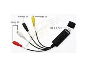 Easycap USB 2.0 Video Audio VHS to DVD Converter Capture Card Adapter Easycap USB 2.0 Video Audio VHS to DVD Converter Capture Card Adapter
