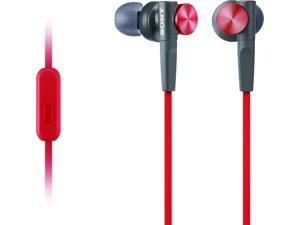 Sony MDRXB50AP Extra Bass Earbud Headset (Red) Sony MDRXB50AP Extra Bass Earbud Headset (Red)