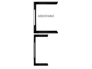 Hinged Rackmount Wall Bracket, Expandable, 19 inch, 2U Hinged Rackmount Wall Bracket, Expandable, 19 inch, 2U