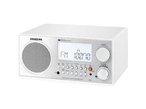 Sangean WR-2WH Digital AM-FM Wooden Cabinet Table-Top Radio Sangean WR-2WH Digital AM-FM Wooden Cabinet Table-Top Radio