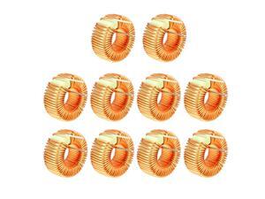 Global Bargains 10Pcs Horizontal Toroid Magnetic Inductor Monolayer Wire Wind Wound 150uH 5ACoil Global Bargains 10Pcs Horizontal Toroid Magnetic Inductor Monolayer Wire Wind Wound 150uH 5ACoil