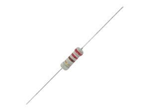 Global Bargains 500pcs x Resistors 220 Ohms OHM 1W 5% Carbon Film Global Bargains 500pcs x Resistors 220 Ohms OHM 1W 5% Carbon Film