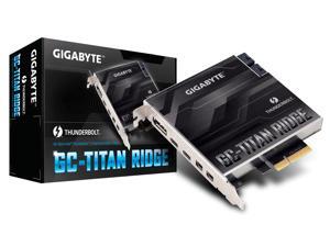 Gigabyte GC-TITAN RIDGE (rev. 1.0) Thunderbolt 3 PCIe Expansion Card USB Type-C Fit Z390/H370/B360-series Gigabyte GC-TITAN RIDGE (rev. 1.0) Thunderbolt 3 PCIe Expansion Card USB Type-C Fit Z390/H370/B360-series