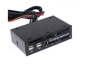 WWH- 5.25" PC Multi-function Multimedia Front Panel Bay with SDHC Card Reader + USB 4-Port Hub WWH- 5.25" PC Multi-function Multimedia Front Panel Bay with SDHC Card Reader + USB 4-Port Hub