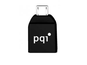 PQI Connect 204 Black Micro USB OTG Storage Adapter for Android Devices PQI Connect 204 Black Micro USB OTG Storage Adapter for Android Devices