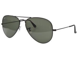 Ray-Ban Aviator Classic Sunglasses 58mm Black Frame Ray-Ban Aviator Classic Sunglasses 58mm Black Frame