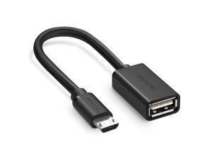 UGREEN Micro USB 2.0 OTG Cable On The Go Adapter Male Micro USB to Female USB for Samsung S7 S6 Edge S4 S3, LG G4, Dji Spark Mavic Remote Controller, Android Windows Smartphone Tablets 4 Inch (Black) UGREEN Micro USB 2.0 OTG Cable On The Go Adapter Male Micro USB to Female USB for Samsung S7 S6 Edge S4 S3, LG G4, Dji Spark Mavic Remote Controller, Android Windows Smartphone Tablets 4 Inch (Black)