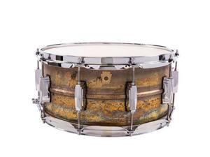 Ludwig Raw Brass Phonic 6.5" X 14" Snare Drum Ludwig Raw Brass Phonic 6.5" X 14" Snare Drum