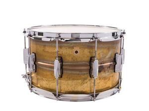 Ludwig Raw Brass Phonic 8" X 14" Snare Drum Ludwig Raw Brass Phonic 8" X 14" Snare Drum