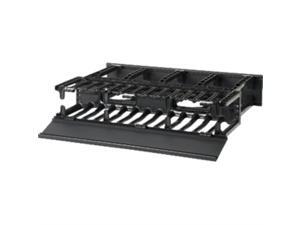 Panduit NM2 Horizontal Cable Manager - Cable Manager - 2U Rack Height - 19" Panel Width CAPACITY FRONT & REAR 2 RU - NM2 Panduit NM2 Horizontal Cable Manager - Cable Manager - 2U Rack Height - 19" Panel Width CAPACITY FRONT & REAR 2 RU - NM2