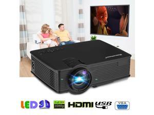 LED 7000Lumens 1080P HD Multimedia Projector 3D Home Theater Cinema HDMI USB New LED 7000Lumens 1080P HD Multimedia Projector 3D Home Theater Cinema HDMI USB New