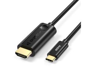 CHOETECH CH0019 USB C to HDMI Cable 4K 60Hz 6ft USB Type C Thunderbolt 3 Compatible to HDMI Adapter Cable for iPad Pro,MacBook Air 2018,MacBook Pro, iMac,Dell XPS 13 15,Surface Book 2,Galaxy Note 9/S9 CHOETECH CH0019 USB C to HDMI Cable 4K 60Hz 6ft USB Type C Thunderbolt 3 Compatible to HDMI Adapter Cable for iPad Pro,MacBook Air 2018,MacBook Pro, iMac,Dell XPS 13 15,Surface Book 2,Galaxy Note 9/S9