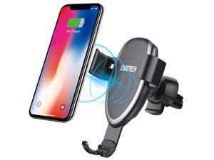 CHOETECH T536S Wireless Car Charger, 7.5W For iPhone XR, XS, XS Max, X 8 8 Plus, 10W Fast Wireless Charger Car Mount Air Vent Phone Holder for Galaxy Note 9 S9 S8 S9 Plus Note 8 S7 S7 Edge - Black CHOETECH T536S Wireless Car Charger, 7.5W For iPhone XR, XS, XS Max, X 8 8 Plus, 10W Fast Wireless Charger Car Mount Air Vent Phone Holder for Galaxy Note 9 S9 S8 S9 Plus Note 8 S7 S7 Edge - Black