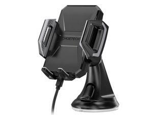 CHOETECH T521S Wireless Car Charger Mount -10W Fast Wireless Charger for Samsung S9/S9 Plus/S8/S8+/Note 9/Note 8 USB Type C 7.5W Wireless Charging Car Mount Holder for iPhone XR/XS Max/ X/8 Plus Black CHOETECH T521S Wireless Car Charger Mount -10W Fast Wireless Charger for Samsung S9/S9 Plus/S8/S8+/Note 9/Note 8 USB Type C 7.5W Wireless Charging Car Mount Holder for iPhone XR/XS Max/ X/8 Plus Black