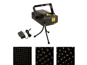 Mini LED R&G Laser Projector Stage Lighting Adjustment DJ Disco Party Club Black Mini LED R&G Laser Projector Stage Lighting Adjustment DJ Disco Party Club Black
