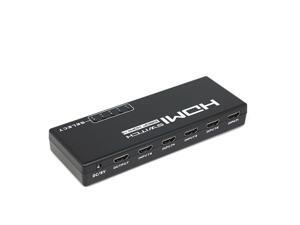 5 Ports 1080P Remote HDMI Switch YS-199 Switcher Selector Splitter for HDTV PS3 DVD STB PC 5 Ports 1080P Remote HDMI Switch YS-199 Switcher Selector Splitter for HDTV PS3 DVD STB PC