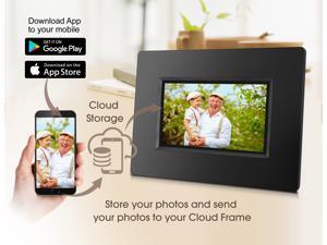 Alpha Digital 7 inch Cloud Frame, latest cloud frame, innovated APP design, 1024x600 Hi-Resolution screen, 20GB free cloud storage, 8GB internal memory Alpha Digital 7 inch Cloud Frame, latest cloud frame, innovated APP design, 1024x600 Hi-Resolution screen, 20GB free cloud storage, 8GB internal memory