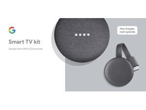 Google Smart TV Kit: Google Home Mini and Chromecast GA00545-US Google Smart TV Kit: Google Home Mini and Chromecast GA00545-US