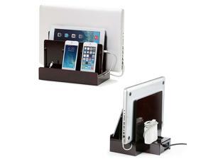 G.U.S. Multi-Device Charging Station Dock & Organizer - Multiple Finishes Available. For Laptops, Tablets, and Phones - Strong Build, SMART Cherry High Gloss with USB+AC Power Hub (8A/40W) G.U.S. Multi-Device Charging Station Dock & Organizer - Multiple Finishes Available. For Laptops, Tablets, and Phones - Strong Build, SMART Cherry High Gloss with USB+AC Power Hub (8A/40W)