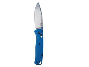 Benchmade 535 Bugout Plain Drop-Point Blade Blue Benchmade 535 Bugout Plain Drop-Point Blade Blue