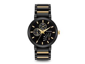 Bulova 98C124 IP Stainless Steel Watch - Mens Black Bulova 98C124 IP Stainless Steel Watch - Mens Black