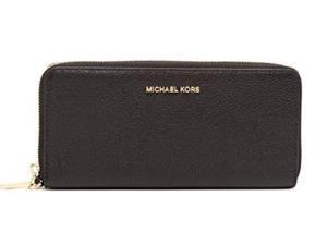 MICHAEL Michael Kors Women's Mercer Continental Wallet, Black, One Size 32F6GM9E9L-001 MICHAEL Michael Kors Women's Mercer Continental Wallet, Black, One Size 32F6GM9E9L-001