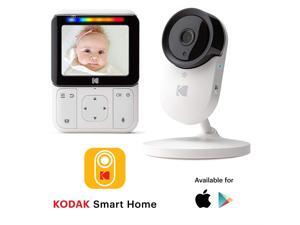 KODAK Cherish C220 Video Baby Monitor — 2.8" HD Screen & Mobile App, Hi-res Camera, Remote Zoom, Two-Way Audio, Nigh KODAK Cherish C220 Video Baby Monitor — 2.8" HD Screen & Mobile App, Hi-res Camera, Remote Zoom, Two-Way Audio, Nigh