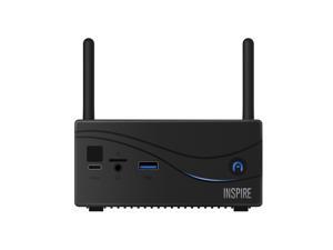 Inspire Fanless Barebone Intel Core i5-7200U Mini PC System (Dual-Core Kaby Lake) Small Customizable Desktop Computer with 4K HD Graphics, WiFi, Ethernet, Bluetooth and HDMI/Display/USB Port Inspire Fanless Barebone Intel Core i5-7200U Mini PC System (Dual-Core Kaby Lake) Small Customizable Desktop Computer with 4K HD Graphics, WiFi, Ethernet, Bluetooth and HDMI/Display/USB Port