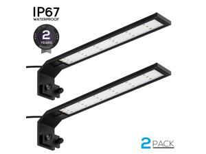 TORCHSTAR 2 Pack LED Aquarium Light, 400lm Ultra Bright Fish Tank Light with Adjustable Clip, for Freshwater Aquarium Plants TORCHSTAR 2 Pack LED Aquarium Light, 400lm Ultra Bright Fish Tank Light with Adjustable Clip, for Freshwater Aquarium Plants