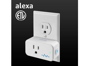 LITEdge Smart Plug, Works with Amazon Alexa and Google Assistant, Wi-Fi Accessible Power Outlet, Timing Function, No Hub Needed, Control with App on Phone, Single Socket LITEdge Smart Plug, Works with Amazon Alexa and Google Assistant, Wi-Fi Accessible Power Outlet, Timing Function, No Hub Needed, Control with App on Phone, Single Socket