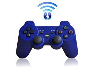 Premium Wireless Bluetooth Double Vibration Controller Remote Game Console For Sony PS3 - Blue (Althemax) Premium Wireless Bluetooth Double Vibration Controller Remote Game Console For Sony PS3 - Blue (Althemax)