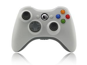 New Wireless Shock Gamepad Game Joypad Controller For Microsoft xBox 360 - White (Althemax) New Wireless Shock Gamepad Game Joypad Controller For Microsoft xBox 360 - White (Althemax)