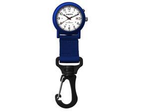 Dakota 'Light EL Backpacker' Blue Carabiner Clip Watch Dakota 'Light EL Backpacker' Blue Carabiner Clip Watch