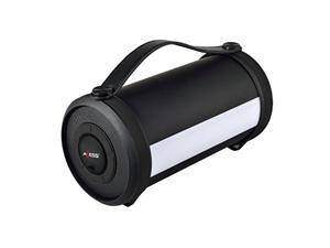AXESS BLUETOOTH MEDIA SPEAKER W/LED AND RGB LIGHT-BLACK AXESS BLUETOOTH MEDIA SPEAKER W/LED AND RGB LIGHT-BLACK