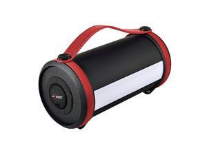 AXESS BLUETOOTH MEDIA SPEAKER W/LED AND RGB LIGHT-RED AXESS BLUETOOTH MEDIA SPEAKER W/LED AND RGB LIGHT-RED