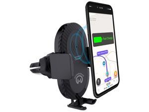 HyperGear Wireless Fast Charging 10W Vent Mount Black HyperGear Wireless Fast Charging 10W Vent Mount Black