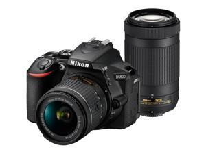 Nikon D5600 Wi-Fi Digital SLR Camera with 18-55mm VR & 70-300mm DX AF-P Lenses Nikon D5600 Wi-Fi Digital SLR Camera with 18-55mm VR & 70-300mm DX AF-P Lenses