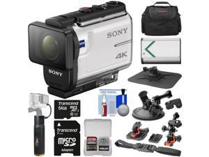 Sony Action Cam FDR-X3000 Wi-Fi GPS 4K HD Video Camera Camcorder with Action Mounts + 64GB Card + Battery + Power Hand Grip + Case + Kit Sony Action Cam FDR-X3000 Wi-Fi GPS 4K HD Video Camera Camcorder with Action Mounts + 64GB Card + Battery + Power Hand Grip + Case + Kit