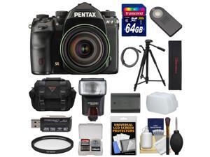 Pentax K-1 Mark II Full Frame Wi-Fi Digital SLR Camera & FA 28-105mm Lens with 64GB Card + Battery + Flash + Case + Tripod + Kit Pentax K-1 Mark II Full Frame Wi-Fi Digital SLR Camera & FA 28-105mm Lens with 64GB Card + Battery + Flash + Case + Tripod + Kit