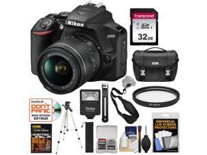 Nikon D3500 Digital SLR Camera & 18-55mm VR & 70-300mm DX AF-P Lenses with 32GB Card + Case + Flash + Tripod + Kit Nikon D3500 Digital SLR Camera & 18-55mm VR & 70-300mm DX AF-P Lenses with 32GB Card + Case + Flash + Tripod + Kit