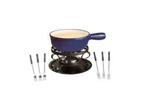 Swissmar - Fondue - Lausanne 11-PC Copper Fondue Set (Blue) Swissmar - Fondue - Lausanne 11-PC Copper Fondue Set (Blue)