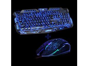 M200 Purple/Blue/Red LED Breathing Backlight Pro Gaming Keyboard Mouse Combos USB Wired Full Key Professional Mouse Keyboard M200 Purple/Blue/Red LED Breathing Backlight Pro Gaming Keyboard Mouse Combos USB Wired Full Key Professional Mouse Keyboard