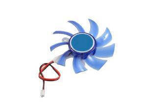 New 17g Blue Plastic PC VGA Display Video Card Heatsink Cooler Cooling Fan New 17g Blue Plastic PC VGA Display Video Card Heatsink Cooler Cooling Fan