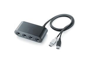 THZY 4 Ports GameCube Controller Adapter for Wii U & PC USB Supports Super Smash Bros THZY 4 Ports GameCube Controller Adapter for Wii U & PC USB Supports Super Smash Bros