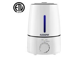 FLEXISPOT Cool Mist Humidifier for Bedroom, 3L Air Humidifiers for Babies, Ultrasonic Humidifier with Essential Oil Tray, Automatic Shut-Off, Night Light, 360°Adjustable Mist Nozzle FLEXISPOT Cool Mist Humidifier for Bedroom, 3L Air Humidifiers for Babies, Ultrasonic Humidifier with Essential Oil Tray, Automatic Shut-Off, Night Light, 360°Adjustable Mist Nozzle