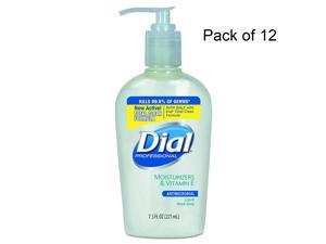 Dial Professional Liquid Dial Antimicrobial Soap With Moisturizers Decorative Pump 7.5 Oz. (Case of 12) Dial Professional Liquid Dial Antimicrobial Soap With Moisturizers Decorative Pump 7.5 Oz. (Case of 12)