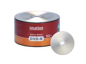 Imation DVD-R 16X 4.7GB/120Min Silver Shiny Blank Media Recordable Movie Data Disc (50 Pack) Imation DVD-R 16X 4.7GB/120Min Silver Shiny Blank Media Recordable Movie Data Disc (50 Pack)