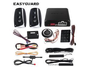 EASYGUARD EC002-HY-NS Smart Key PKE car Alarm System with keyless Entry Remote Engine Start Stop Engine Start Stop Button Touch Password keypad Shock Alarm Warning EASYGUARD EC002-HY-NS Smart Key PKE car Alarm System with keyless Entry Remote Engine Start Stop Engine Start Stop Button Touch Password keypad Shock Alarm Warning